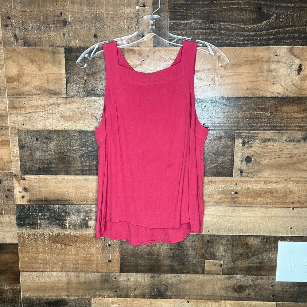 Maeve by Anthropologie Size 4 Sleeveless Tank Top Camisole Lace Up Back